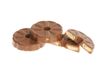 Milk chocolate biscuits