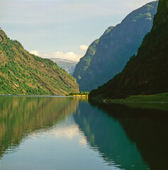 Fototapeta na wymiar Nerovr Fjord, Norway