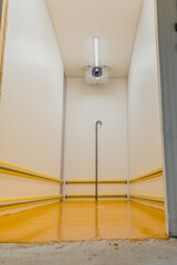 Special industrial floor based on resins used in the meat and meat products facilities