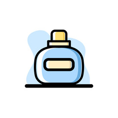 Glue Bottle Conceptual Icon Vector Illustration Design