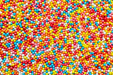 Colorful bright background, multi-colored balls. Sweet nice background candy. Bright colors background