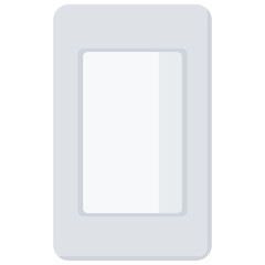 Simple Electric Light Switch Vector Icon