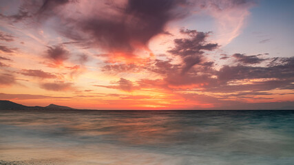 Rhodes Kato Petres Beach Epic Sunset