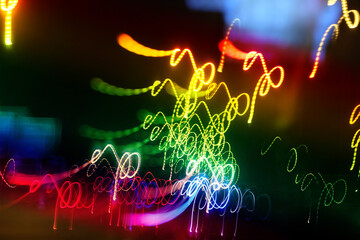 Fototapeta na wymiar Colourful light abstract