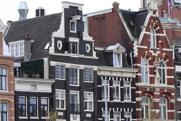 Amsterdam Amstel Traditional House Facades