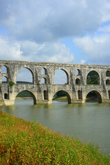 Fototapeta premium The Maglova Aqueduct built by Master Ottoman Architect Sinan Istanbul Turkey