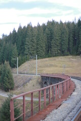 bridge in the mountains