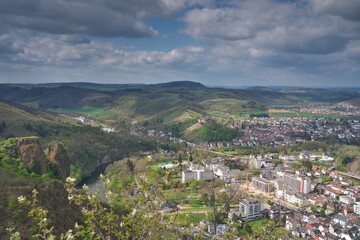 Fototapeta na wymiar Bad Münster am Stein - Ebernburg