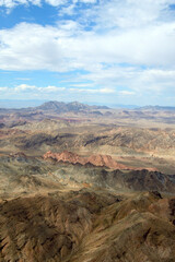 Fototapeta na wymiar Nevada Desert Aerial View