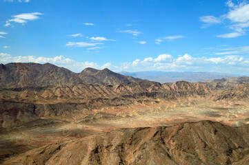 Nevada Desert Aerial View