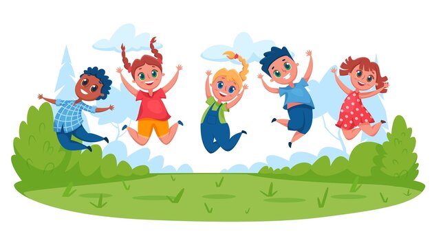 Cartoon Kids Playing Outside Images – Browse 25,833 Stock Photos, Vectors,  and Video | Adobe Stock