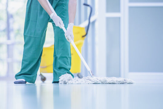 Big cleaning in hospitals