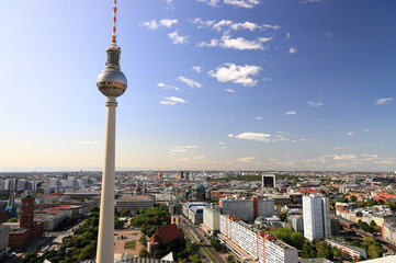 Obraz premium Berlin TV Tower. Germany, Europe.
