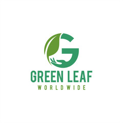 Natural Green leaf ecology nature element vector,Green ecology logo vector icon illustration