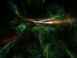 Imaginatory fractal background generated Image
