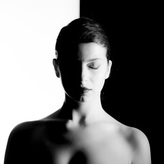 Contrast rich portrait