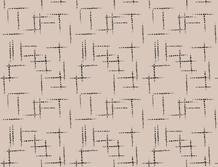 Seamless plaid pattern, fabric texture