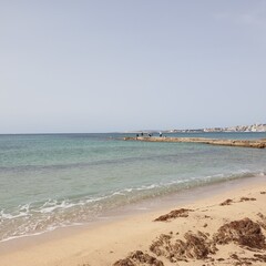 beach and sea