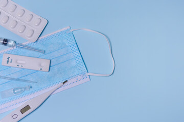 Rapid test cassette for Hepatitis B Virus Test (HBsAg),medical mask, syringe,thermometer,medicine...