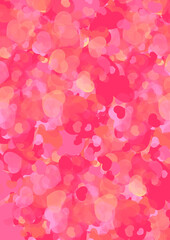 Valentines Day poster, graphic holiday banner design template, gift card, vector illustration