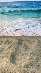 foot in the sand © Józef