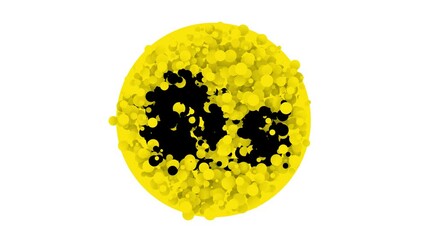 Black Scotch icon isolated on white background. Roll of adhesive tape for work and repair. Sticky packing tape. Office tool and stuff. 4K Video motion graphic animation - Powered by Adobe