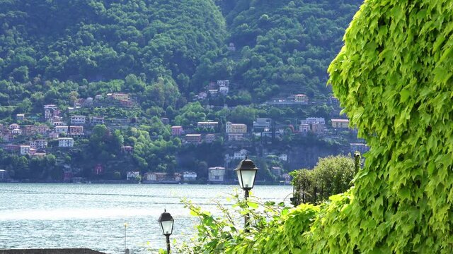 Europe, Italy  May 2021 Lake of Como, George Clooney residence. Villa Oleandra, Laglio 