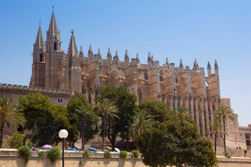 Summer travel in Spain. Island Majorca.