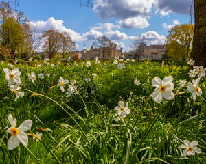 Beautiful Gardens at Leeds Castle in Kent, UK