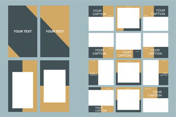 Social Media Posts Template, Poster Template, Brochure, Instagram Template