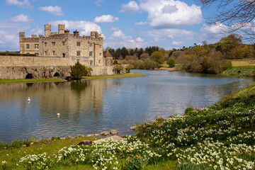 Leeds Castle in Kent, UK