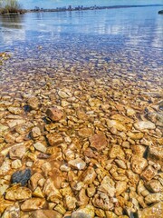 stone on the beach