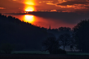 Berge im Fr&uuml;hling