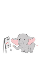 Thai Elephant Painting