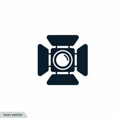 studio lamp icon 