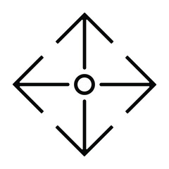 Arrow icon design vector graphics