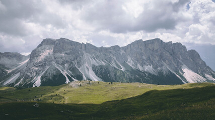 The unique cliff of Seceda - The Dolomites - South Tyrol