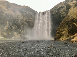 Skogafoss Waterfall - Iceland 