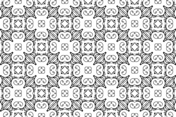 Abstract Geometric Seamless Pattern Background