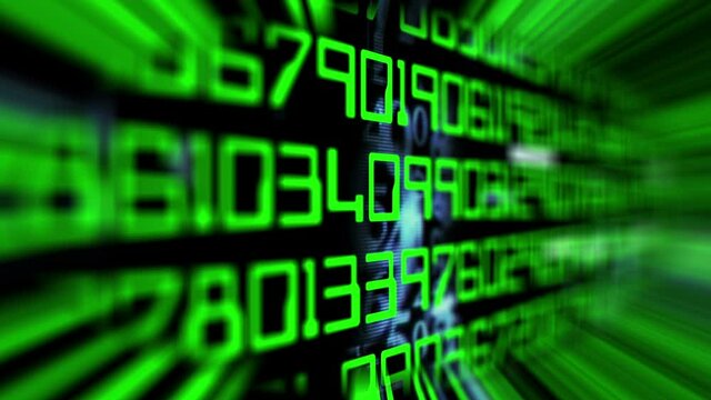 Data Code Digital Technology Animation