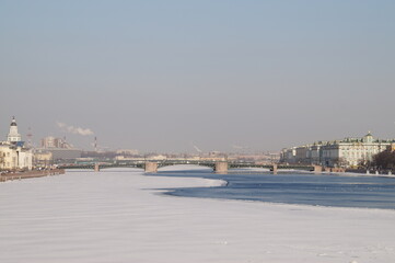 St. Petersburg im Winter