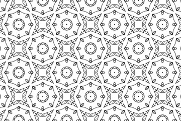 Abstract Geometric Seamless Pattern Background