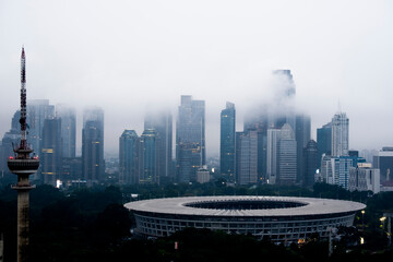 Jakarta when the storm comes