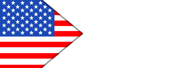 Fototapeta premium USA Flag Background