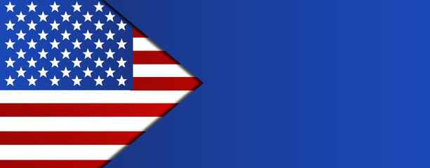 USA Flag Background