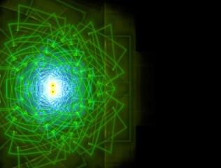 Imaginatory fractal background generated Image