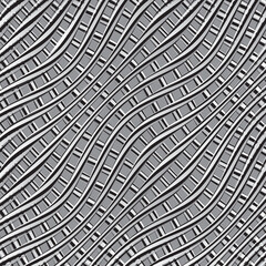 Fototapeta premium Modern wavy curve abstract presentation background