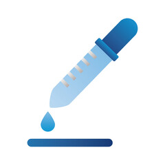 dropper laboratory icon