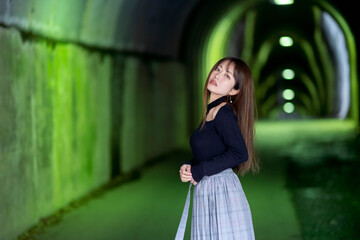 Fototapeta premium 美しい日本女性