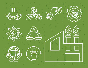 bioenergy nine icons